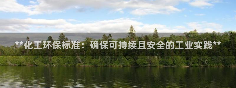亿万同人字幕组的个人主页：**化工环保标准：确保可持续且安全的工业实践**