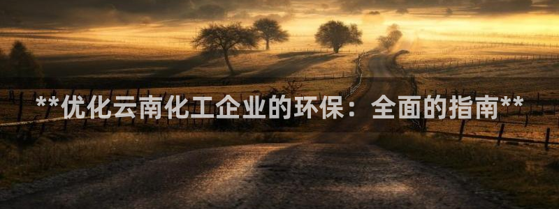 亿万先生用什么客户端：**优化云南化工企业的环保：全面的指南**