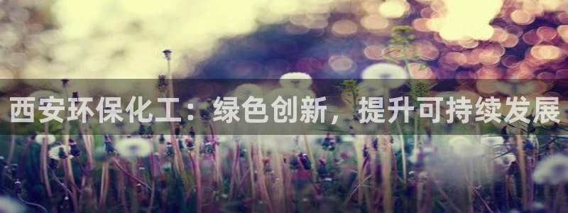 亿万先生换网址了吗：西安环保化工：绿色创新，提升可持续发展
