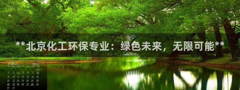 亿万先生：**北京化工环保专业：绿色未来，无限可能**