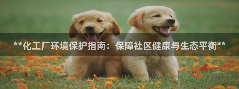 亿万集团：**化工厂环境保护指南：保障社区健康与生态平衡**