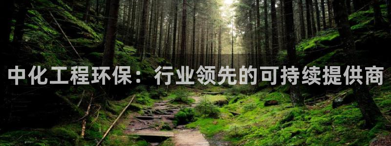 亿万的亿：中化工程环保：行业领先的可持续提供商