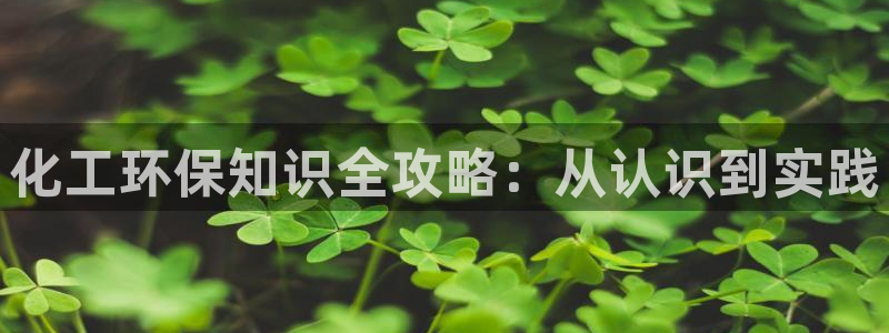 亿万剧情详解：化工环保知识全攻略：从认识到实践