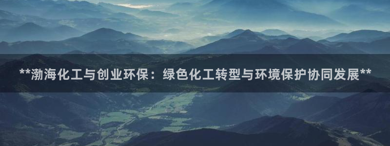 亿万问答：**渤海化工与创业环保：绿色化工转型与环境保护协同发展**