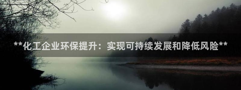 亿万先生mr07：**化工企业环保提升：实现可持续发展和降低风险**