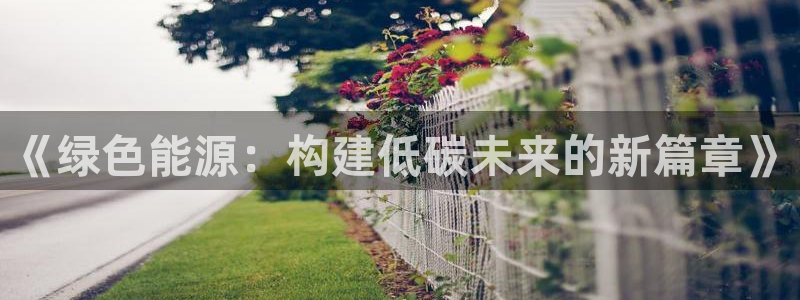 亿万先生官方网站下载手机版：《绿色能源：构建低碳未来的新篇章》