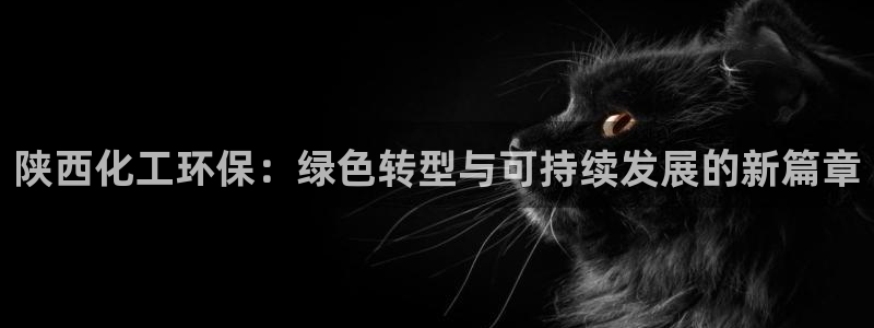 亿万城市手游：陕西化工环保：绿色转型与可持续发展的新篇章