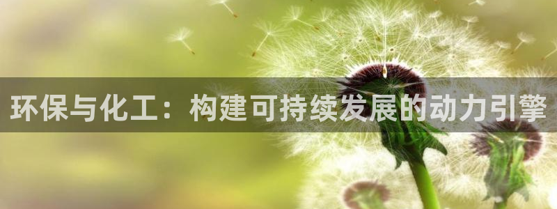 亿万国际平台是正规的吗安全吗：环保与化工：构建可持续发展的动力引擎