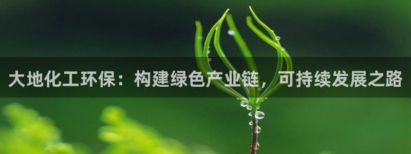 亿万啥意思：大地化工环保：构建绿色产业链，可持续发展之路