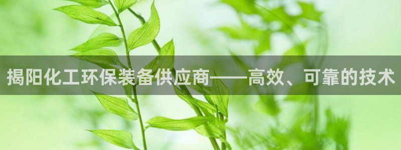 亿万先生网页版：揭阳化工环保装备供应商——高效、可靠的技术